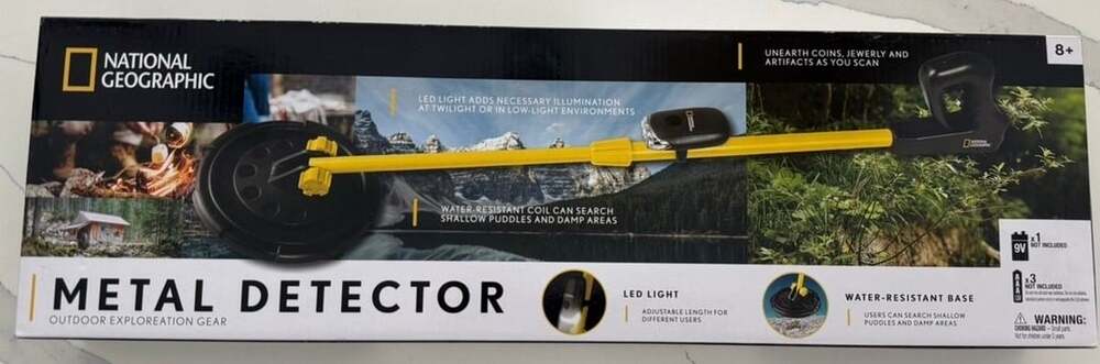 National Geographic Junior Metal Detector
